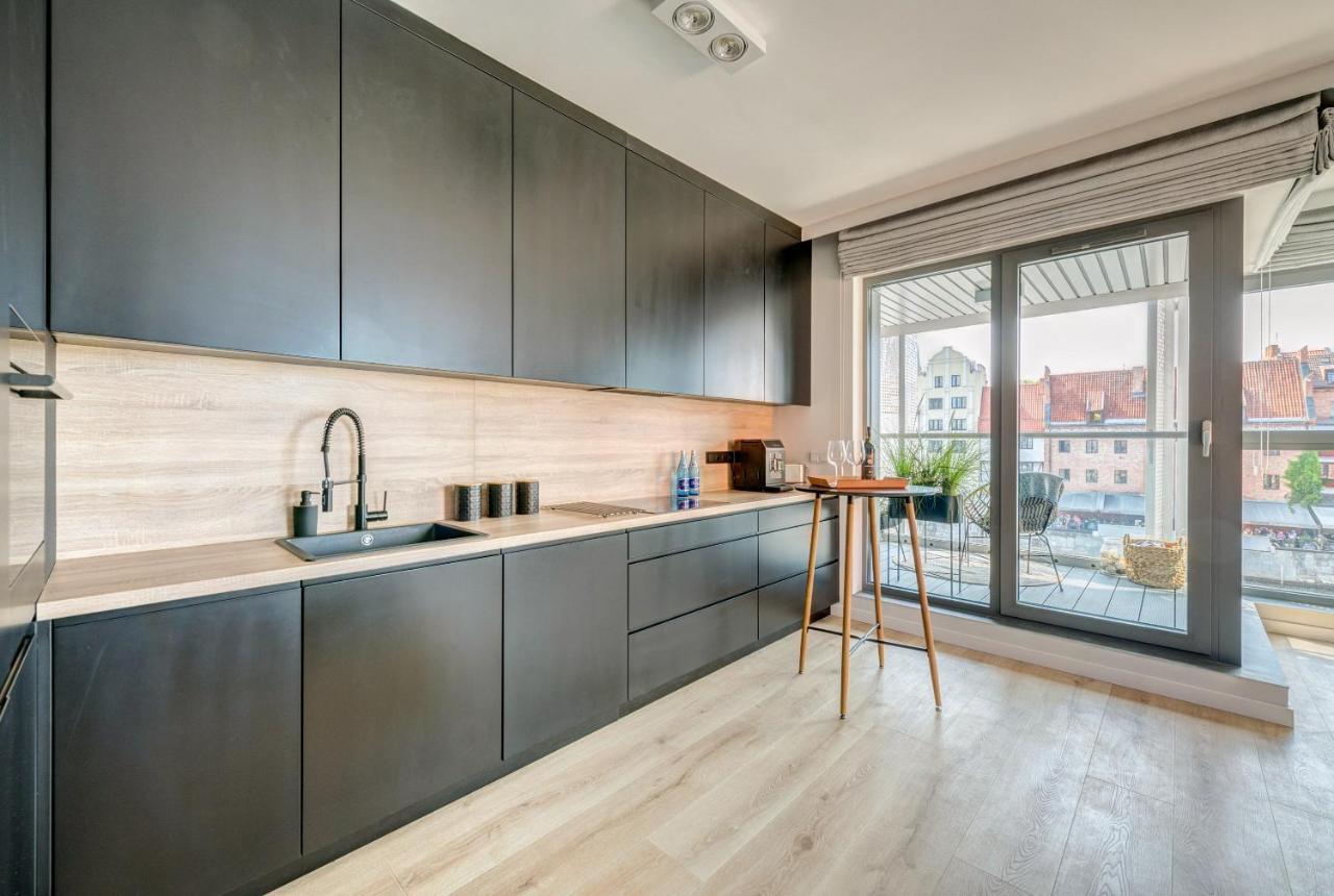 The Black Crane Apartment Gdaňsk Exteriér fotografie