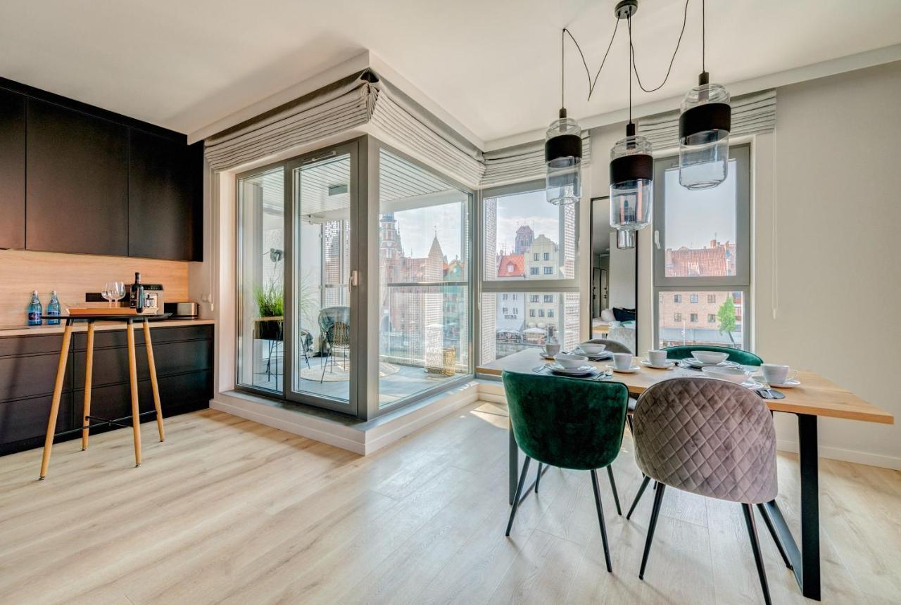 The Black Crane Apartment Gdaňsk Exteriér fotografie